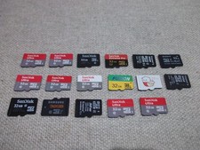 8x SanDisk Samsung etc Micro
