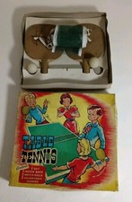Table Tennis Ping Pong Net Bats Balls Rare Game Boxed Made In England Vintage