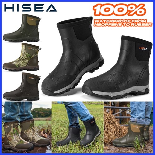 Hisea men ankle - ankle, rain