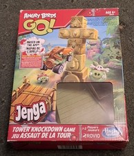 Hasbro Angry Birds Go Jenga Tower Knockdown Game