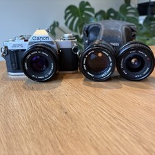 Canon AV-1 SLR Camera with