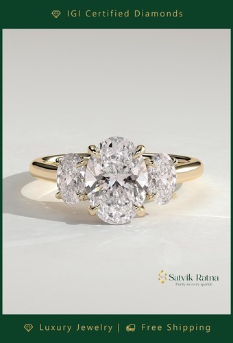 Oval lab grown - oval, diamond