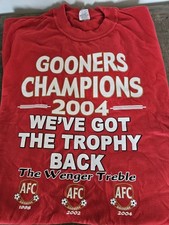 Vintage Arsenal Tshirt 2004