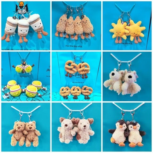 Plush keychain bag charm - plush,