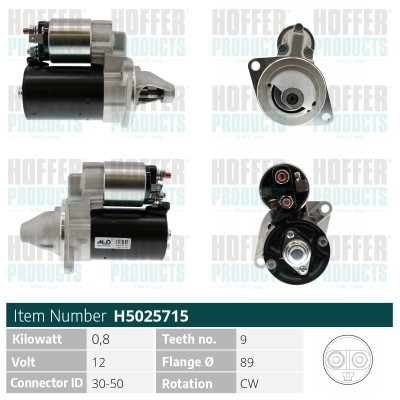 Hoffer starter rover - starter, austin