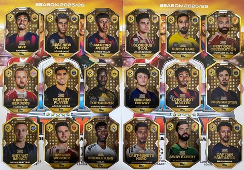 Topps match attax chrome - topps, 25/26