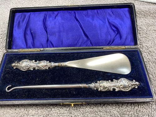 Sterling silver set - set, button