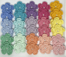 30 Pcs Handmade Crocheted