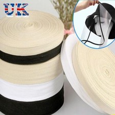 Wide Herringbone Fabric Craft Edging Binding Tape Roll Sewing Trims Cotton Bias