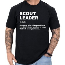 Scout Leader Definition T-shirt Funny Gifts Profession Shirt Men & Women