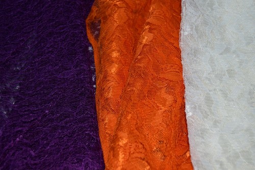 Ael floral soft - lace, fabric