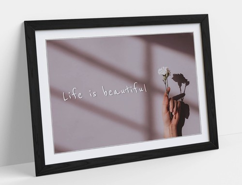 Life beautiful positive - is,