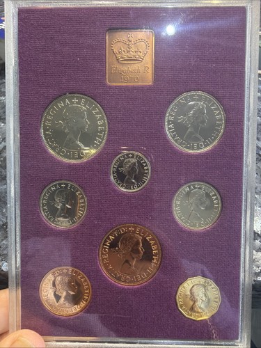 Royal mint 1970 proof cased - mint,