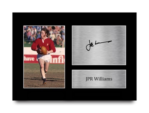 Jpr williams signed wales - jpr,