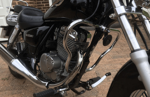 Engine guard chrome - chrome, suzuki