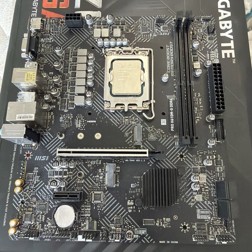 Msi pro h610m - h610m-g, lga