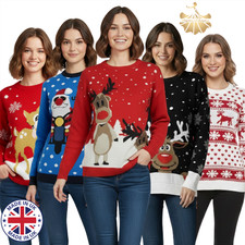 Womens Novelty Xmas Jumper