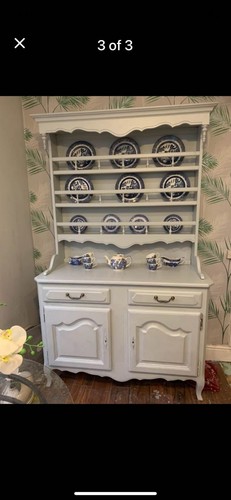 Lovely hand painted pale grey - painted,