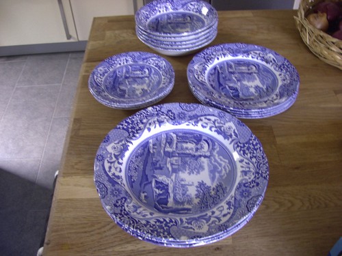 Spode plates bowls - spode, &
