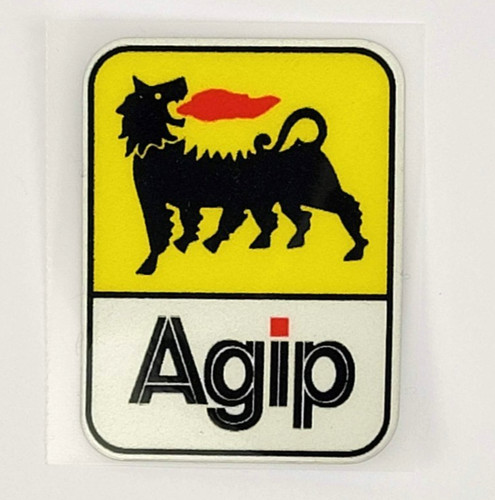 Agip racing decal sticker x - agip,