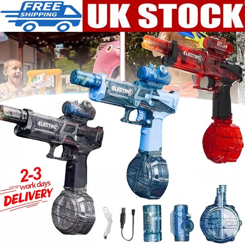 Electric water gun squirt - water,