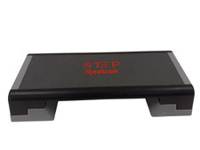 Reebok Step Exercise Equipment Grey Black Large Home Travel Use Preloved Retro 