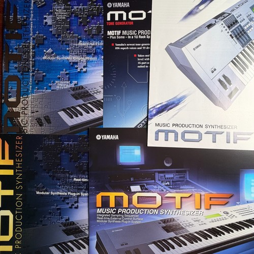 Vintage yamaha motif music - motif,