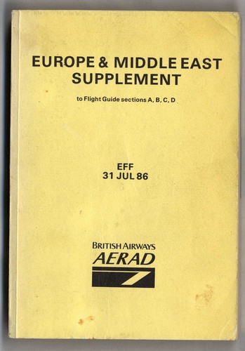 British airways aerad - aerad, europe