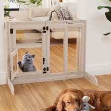 Dog Gate Indoor Freestanding