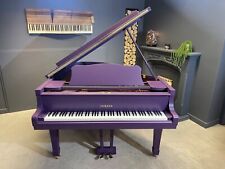 Yamaha G3 custom grand piano - bespoke Plum - Delivery  - stool - Warranty