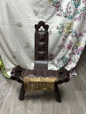 Vintage Wooden Corner Stool