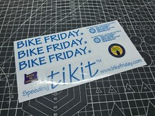 Bike Friday  Tikit decal set