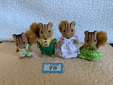 Sylvanian families beautiful furbank squirrel open hand family ex cond clothed ❤