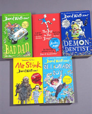 5 x David Walliams Paperback