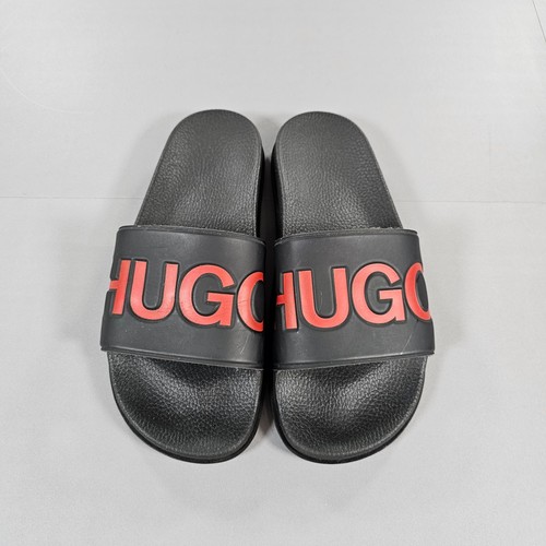 Hugo boss mens sliders black - boss,