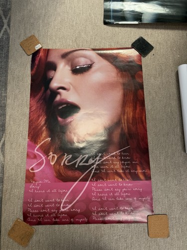 Madonna sorry promo poster - sorry,
