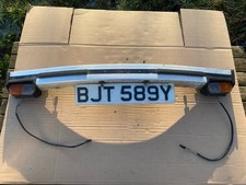 Genuine Fiat Bertone X1/9 X19 1500 Front Bumper with lights - Good Condition