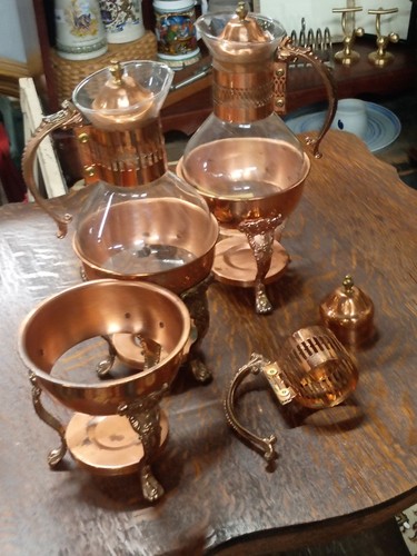 Mid century copper glass - mid,