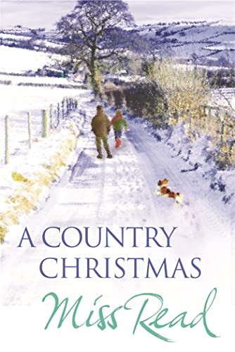 Country christmas village - a,