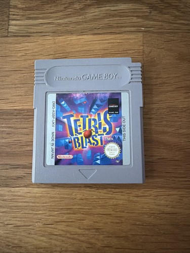 Tetris blast nintendo - game, boy