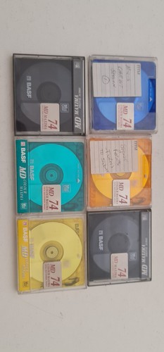 Minidisc bundle jvc basf - 15, x