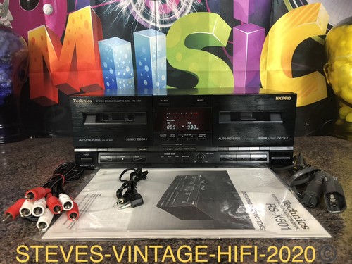 Technics x501 stereo double - rs-x501,