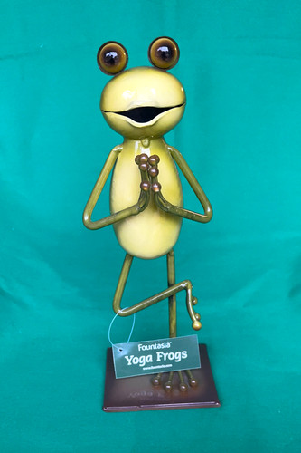 Fountasia yoga metal frogs - fountasia,