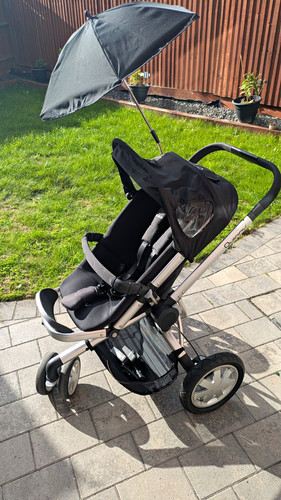 Quinny buzz black - buzz, 3-wheel
