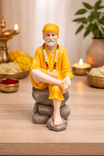 Sai baba statue 11cm hindu - sai,