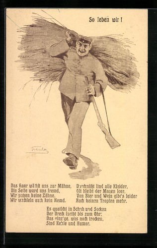 Soldier with rifle and