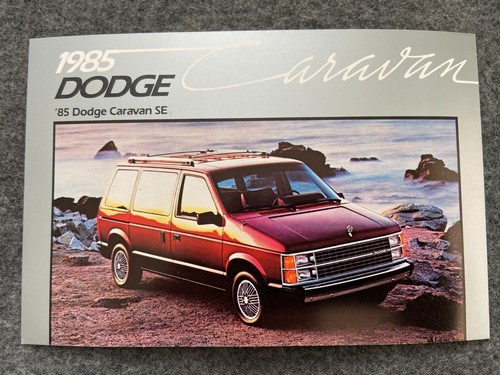 1985 dodge caravan vintage - dodge,