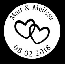 Personalised Wedding Heart