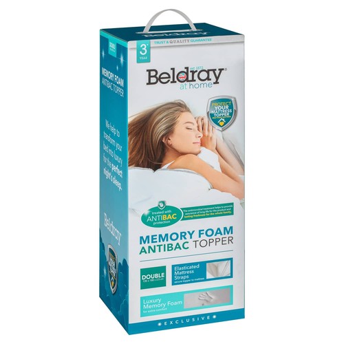 Beldray luxury memory - luxury, foam