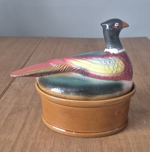 Vintage italian pottery pâté - vintage,